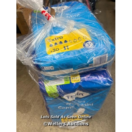 3006 - BAG OF NEW X5 SANITARY PADS TENA