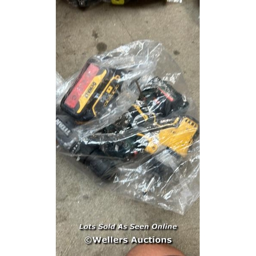 3103 - BAG OF ELECTRIC DRILLS INCL. DEWALT AND TITAN