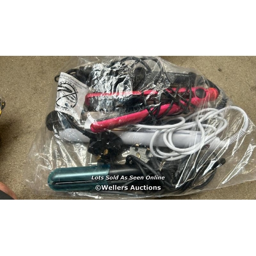 3105 - BAG OF HAIR STRAIGHTENERS