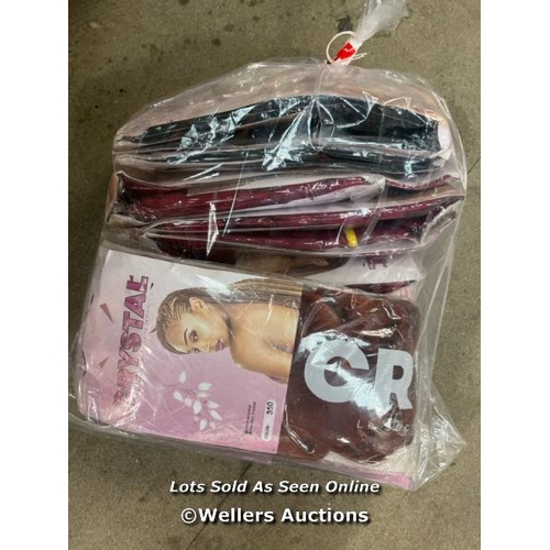 3127 - BAG OF NEW HAIR EXTENSIONS