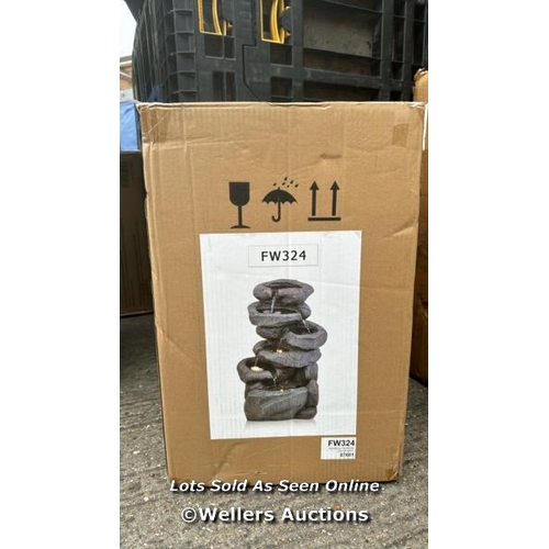 8004 - ROCKFALL FOUNTAIN RRP �65.00 / H 51 X W 22.5 X D31CM / CON2