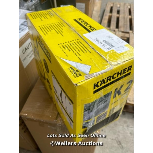 8126 - KARCHER K2 CLASSIC RRP �89.99 / H 41.5CM / W 21.9CM / D 17.8CM / G74