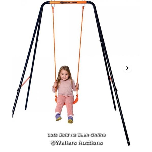 8135 - HEDSTROM SINGLE SWING RRP �49.99 / RECOMMENDED FOR AGES 3-10 YEARS / ASSEMBLED SIZE - H170CM X W164C... 