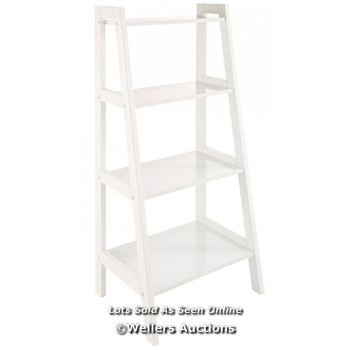 8159 - NEW ENGLAND LADDER SHELF RRP �35 / H.90 X W.43 X D.31CM / CW