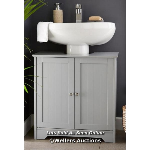 8166 - NEW ENGLAND UNDERBASIN CUPBOARD RRP �79.99 / PEDESTAL VOID DIMENSIONS 23.5 X 20.5CM / H.60 X W.60 X ... 