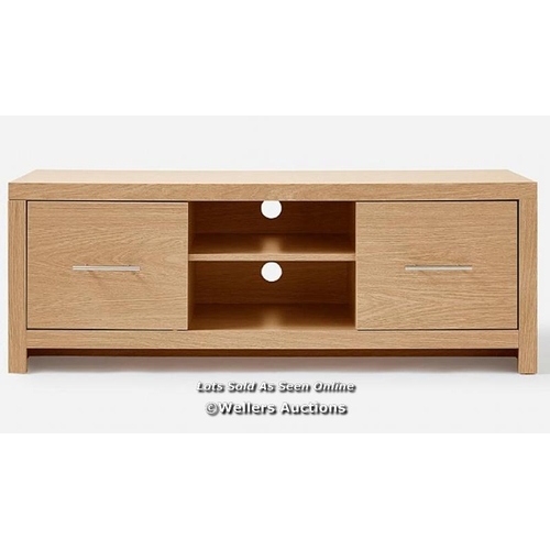 8170 - DAKOTA WIDE TV UNIT RRP �99.99 / H.44 X W.119 X D.40CM. / CW