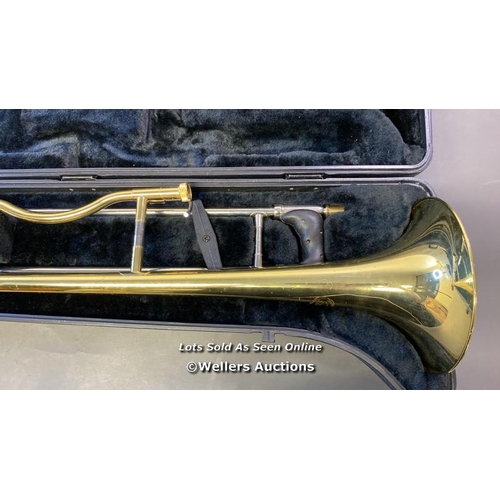 9506 - BACH STRADIVARIUS 36BO BB/F TENOR TROMBONE WITH CASE