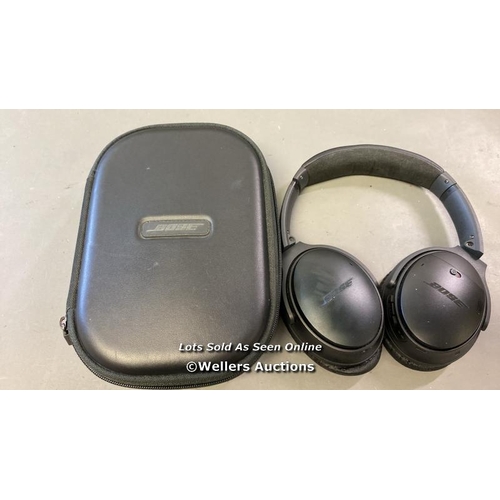 9525 - BOSE HEAD PHONES WIRELESS IN CASE