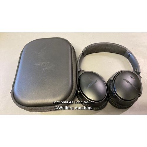 9530 - BOSE QUIETCOMFORT 35II WIRELESS HEADPHONES IN CASE