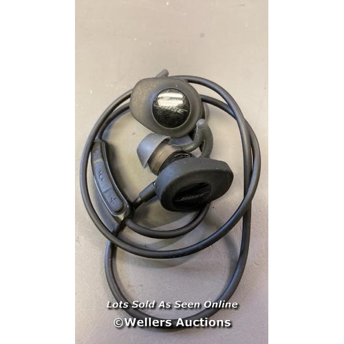 9544 - BOSE SOUNDSPORT WIRELESS PROOF IN-EAR HEADPHONES SPORTS EARPHONES