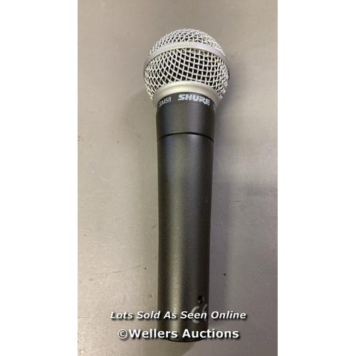 9549 - SHURE SM58 DYNAMIC VOCAL MICROPHONE