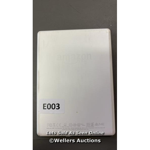 9697 - AMAZON KINDLE MODEL SY69JL