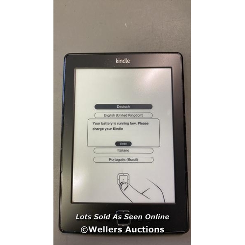 9730 - AMAZON KINDLE MODEL D01100