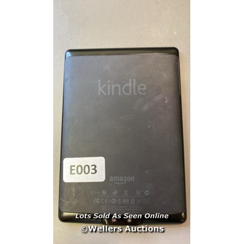 9761 - AMAZON KINDLE MODEL D01100