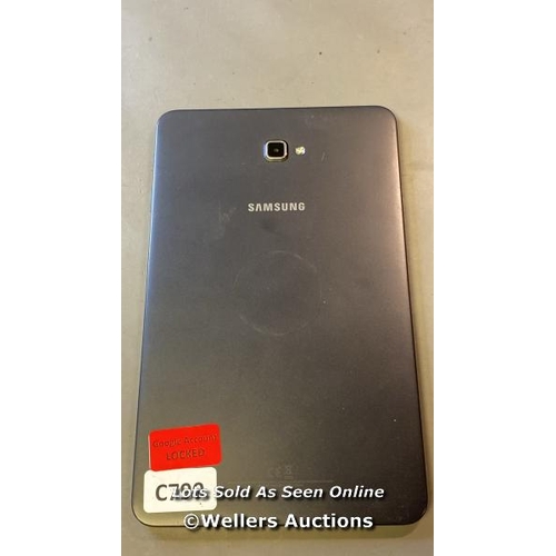 9790 - SAMSUNG GALAXY TABLET GPS 10.1 IMEI 352807/08/0773331/7 GOOGLE ACCOUNT LOCKED LOCKED