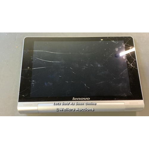 9809 - LENOVO YOGA TABLET 8GOOGLE ACCOUNT UNLOCKED SCREEN DAMAGED