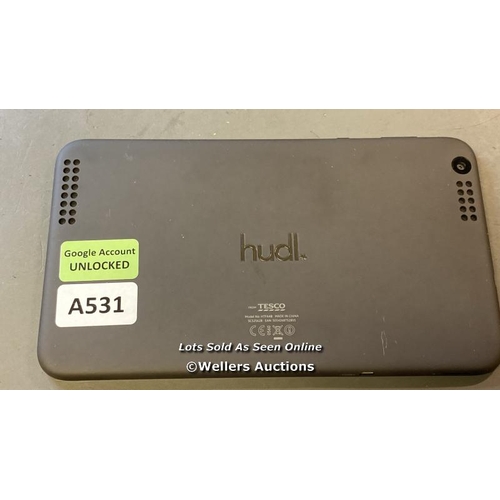 9811 - HUDL TABLET MODEL HTFA4B GOOGLE ACCOUNT UNLOCKED