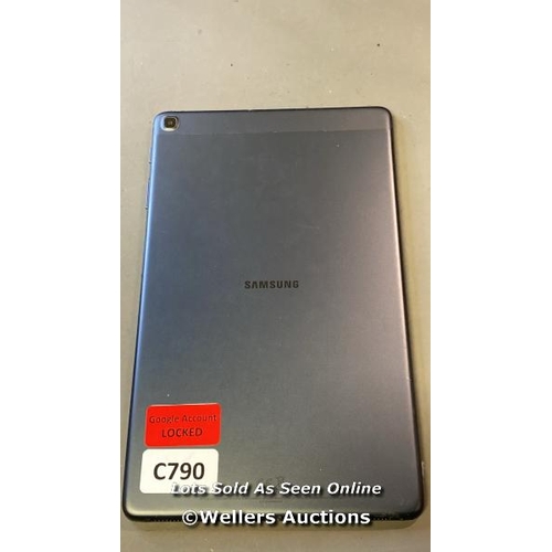 9819 - SAMSUNG GALAXY TABLET A GOOGLE ACCOUNT LOCKED