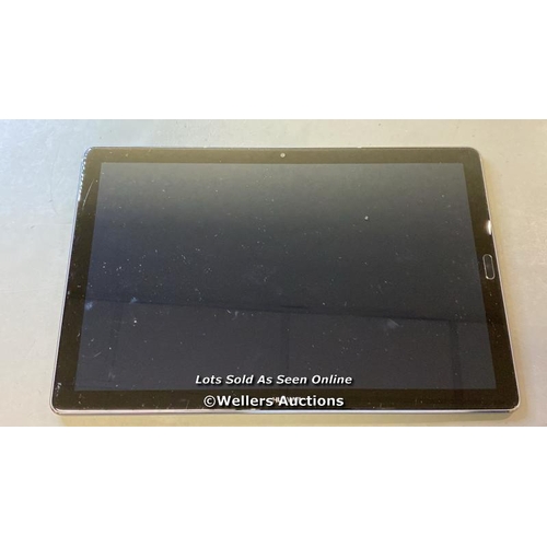 9831 - HUAWEI TABLET MODEL CMR-W09 GOOGLE ACCOUNT LOCKED