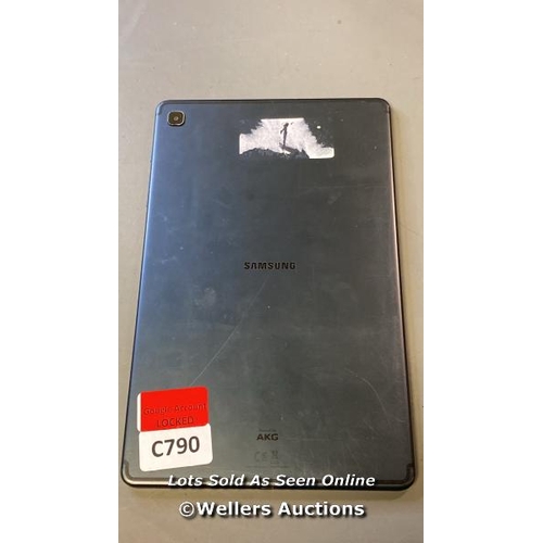 9839 - SAMSUNG TABLET MODEL R52R908TW6Z GOOGLE LOCKED