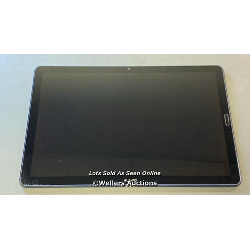 9840 - HUAWEI TABLET MODEL SCM-W09 GOOGLE ACCOUNT LOCKED DISPLAY DAMAGE