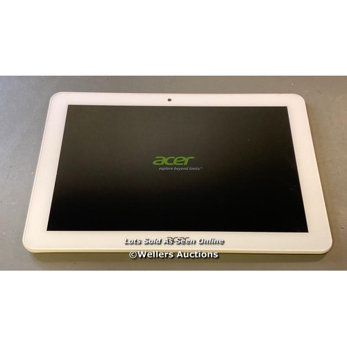 9842 - ACER TABLET GOOGLE ACCOUNT UNLOCKED