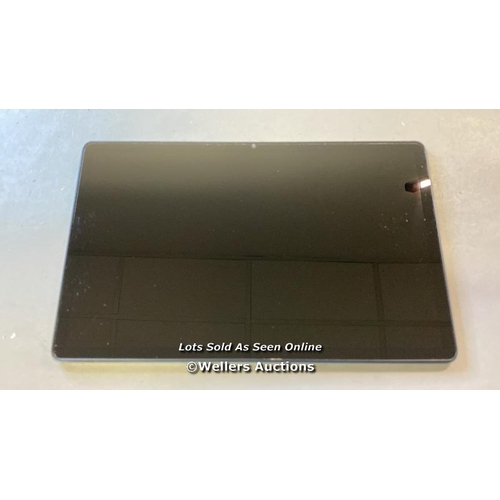 9843 - LENOVO TABLET MODEL TB J616F GOOGLE ACCOUNT UNLOCKED