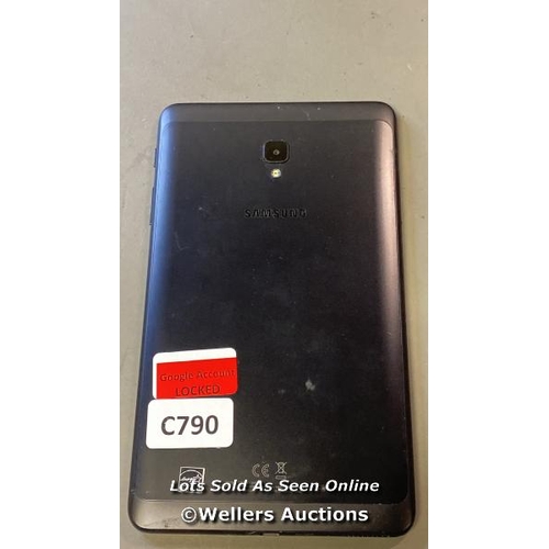 9849 - SAMSUNG TABLET MODEL R52K511032Z GOOGLE ACCOUNT LOCKED