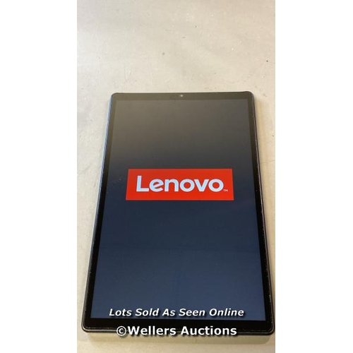 9859 - LENOVO TABLET GOOGLE ACCOUNT LOCKED