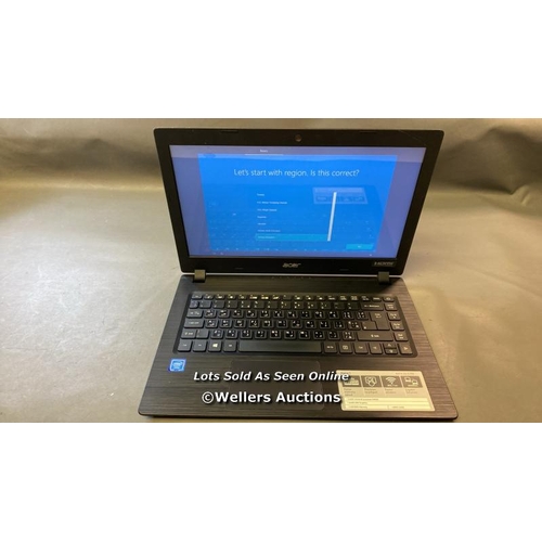 9886 - ACER MODEL N17Q4 64GB HD 4GB RAM INTEL CELERON N4020@1.1GHZ WIN 10