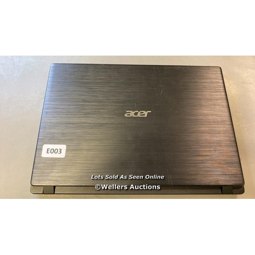 9886 - ACER MODEL N17Q4 64GB HD 4GB RAM INTEL CELERON N4020@1.1GHZ WIN 10