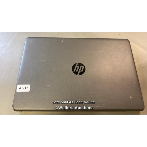 9887 - HP MODEL 3168NGW500 128 GB HD INTEL CELERON N3060@ 1.6GHZ 8 GB RAM WIN 10