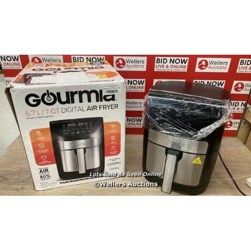 4024 - GOURMIA 6.7L DIGITIAL AIR FRYER / MINIMAL SIGNS OF USE/ NO POWER / W1