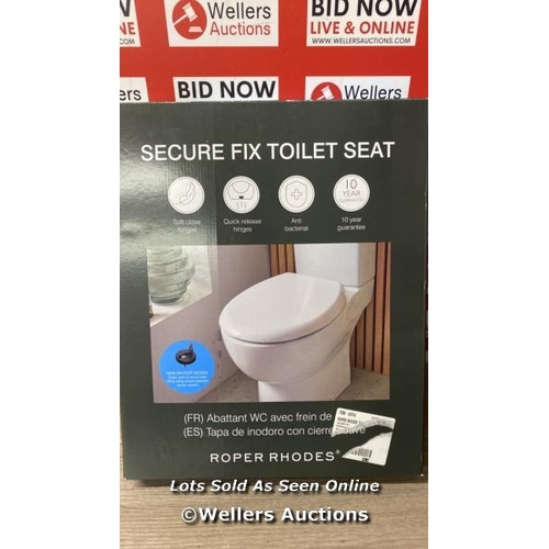 4036 - ROPER RHODES TOILET SEAT/ APPEARS NEW OPEN BOX / F36