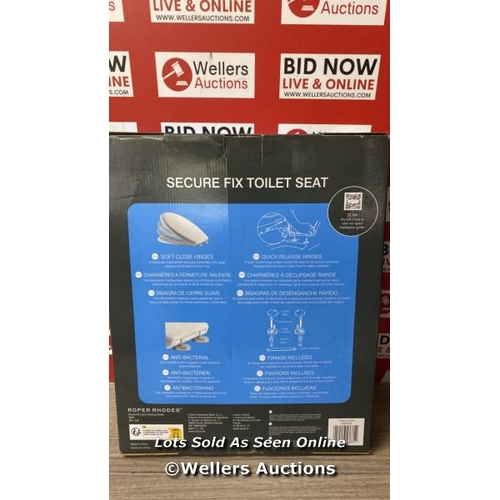 4036 - ROPER RHODES TOILET SEAT/ APPEARS NEW OPEN BOX / F36