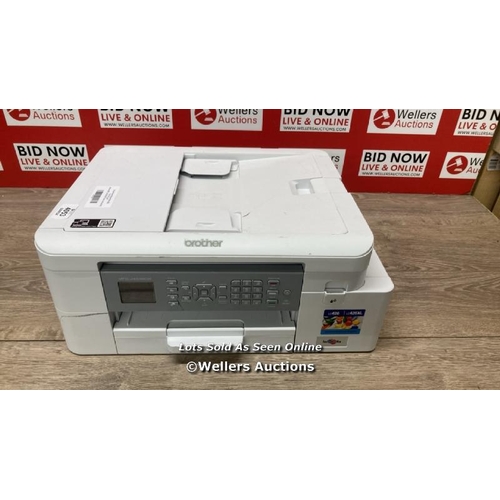 4053 - BROTHER MFC-J4335DW COLOUR INK JET ALL IN ONE WIRELESS PRINTER / SIGNS OF USE / NO POWER CABLE / UNT... 