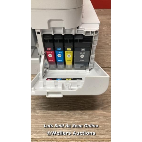 4053 - BROTHER MFC-J4335DW COLOUR INK JET ALL IN ONE WIRELESS PRINTER / SIGNS OF USE / NO POWER CABLE / UNT... 