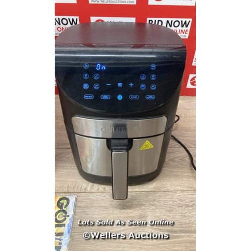 4054 - GOURMIA 6.7L DIGITIAL AIR FRYER / POWERS UP / SIGNS OF USE / W1