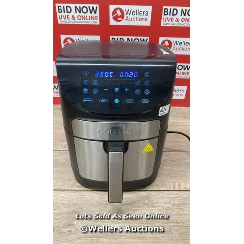 4075 - GOURMIA 6.7L DIGITIAL AIR FRYER / POWERS UP / SIGNS OF USE / E62