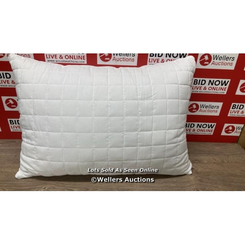 4122 - HOTEL GRAND SHREDDED MEMORY FOAM ROLLED PILLOWS / E59