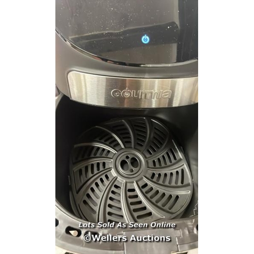 4126 - GOURMIA 6.7L DIGITIAL AIR FRYER / MINIMAL SIGNS OF USE/ POWERS UP / E59