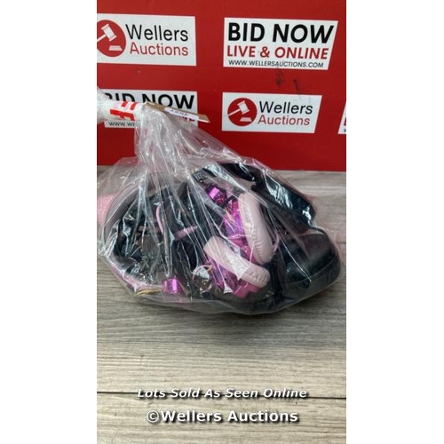 4527 - BAG OF PRE OWNED HEADPHONES