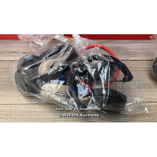 4532 - BAG OF PRE OWNED HEADPHONES INCL SONY