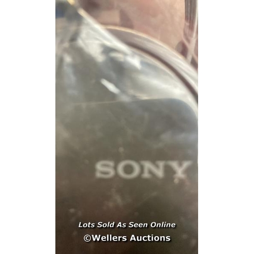 4534 - BAG OF PRE OWNED HEADPHONES INCL SONY