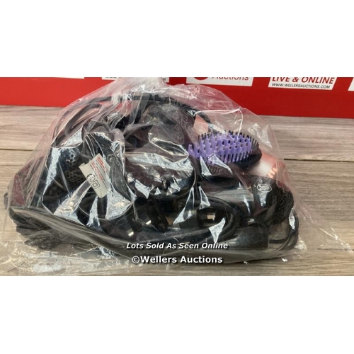 4536 - BAG OF PRE OWNED HAIR COLLIERS