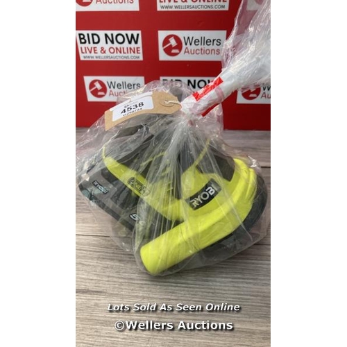 4538 - BAG OF PRE OWNED  TOOLS RYOBI ONE+