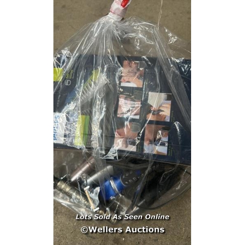 4549 - BAG OF PRE OWNED SHAVERS