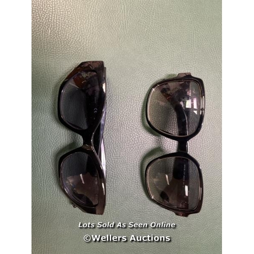 116 - 2X GUESS LADIES SUNGLASSES WITHOUT CASE