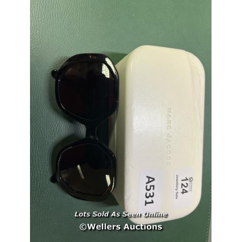 124 - MARC JACOBS SUNGLASSES WITH CASE