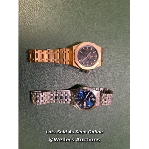 54 - 2X WATCHES; POEDAGAR, LORUS